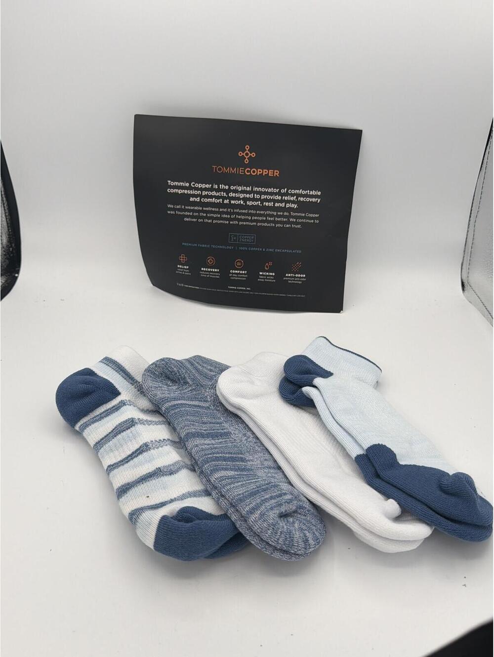 Tommie Copper 5/4 UltraGuard Compression Ankle Socks
